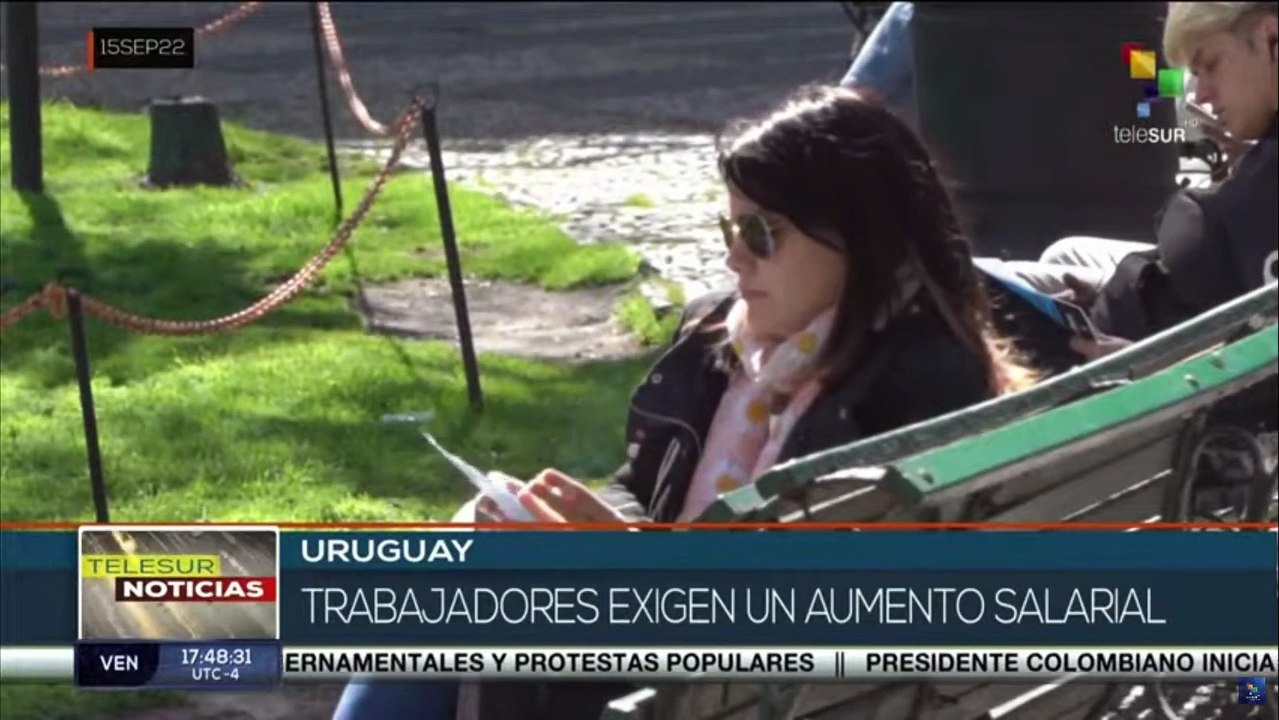 Más de un millón de trabajadores uruguayos participan en el Paro General