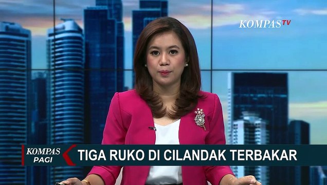 3 Ruko yang Dijadikan Toko Aksesoris dan Toko Cat di Cilandak Terbakar, 15 Mobil Damkar Dikerahkan!