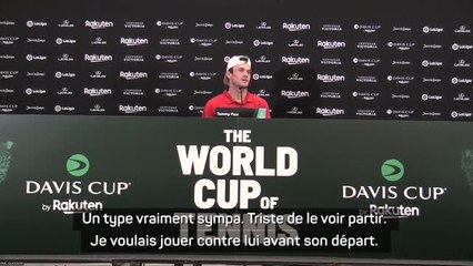 États-Unis - Paul : "Évidemment que Federer va nous manquer"