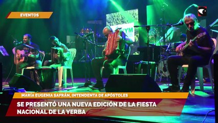 Se presentó una nueva edición de la Fiesta nacional de la Yerba