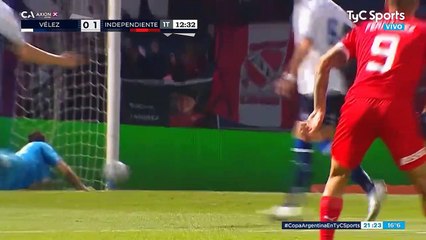 Independiente 2-0 Vélez Sarfield-Copa Argentina-Octavos de Final