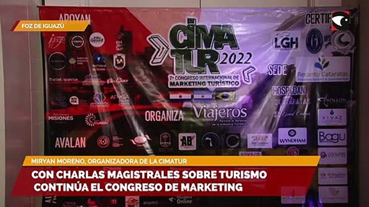 Con charlas magistrales sobre turismo continúa el congreso de Marketing