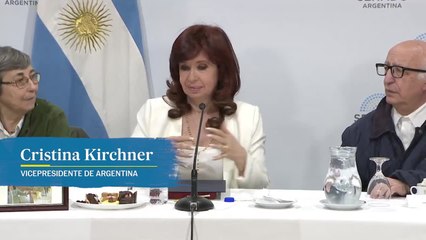 Reaparición pública de Cristina Kirchner