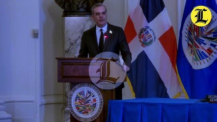 Luis Abinader: La crisis haitiana es una amenaza para la seguridad dominicana