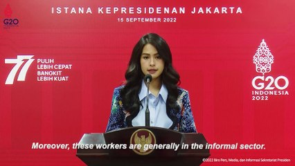 Keterangan Pers Juru Bicara Pemerintah untuk Presidensi G20 Indonesia
