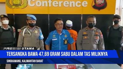 Polres Singkawang Ungkap Tindak Pidana Narkotika