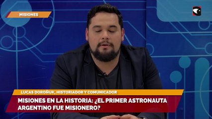 Sala cinco Misiones en la historia el primer astronauta argentino fue misionero