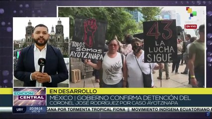 Gobierno mexicano confirma arresto de militar implicado en caso Ayotzinapa