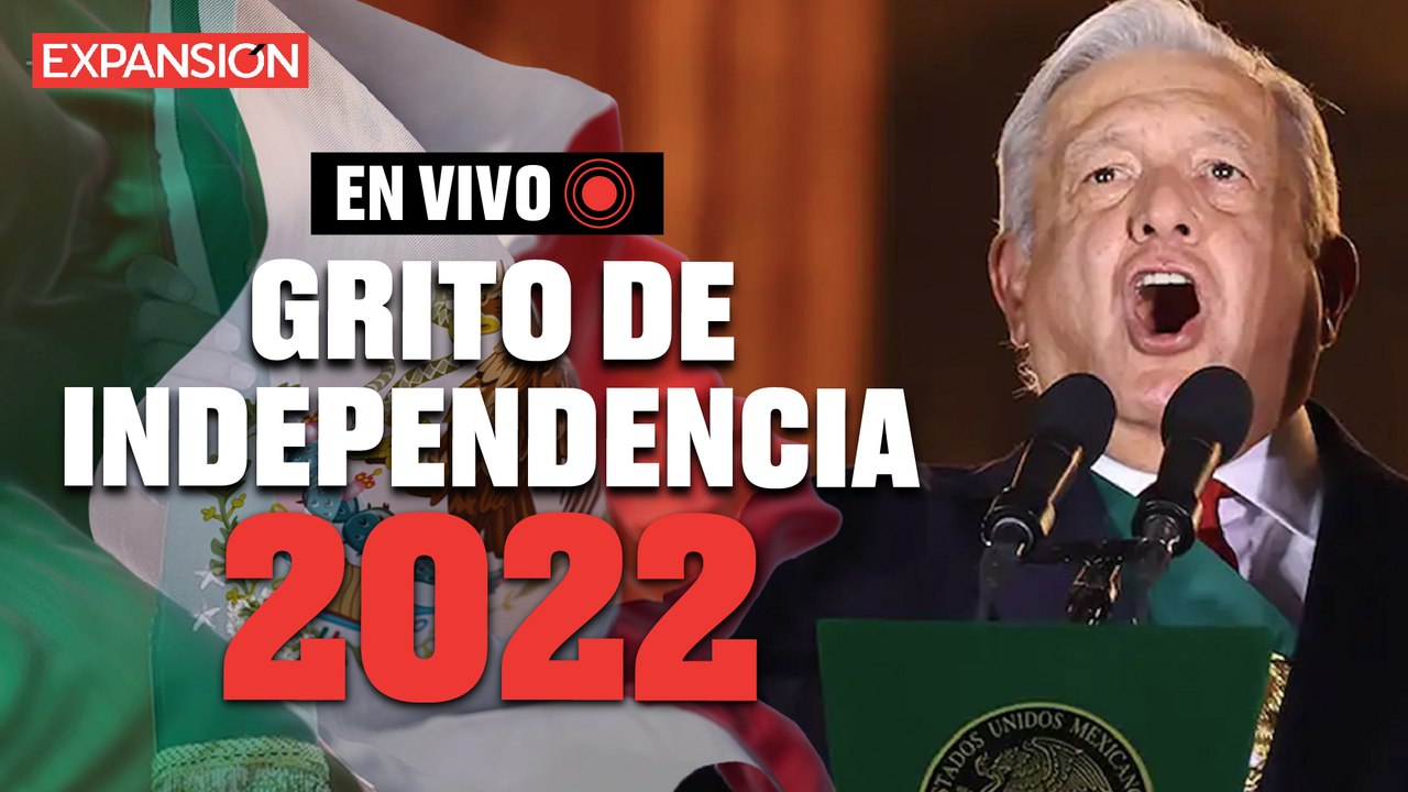 EN VIVO: GRITO de INDEPENDENCIA de MÉXICO 2022