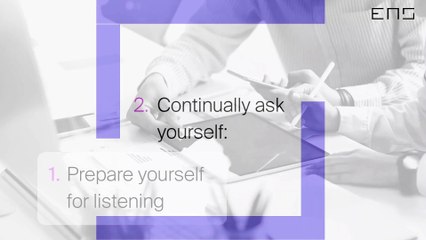 Tips for Good Listening