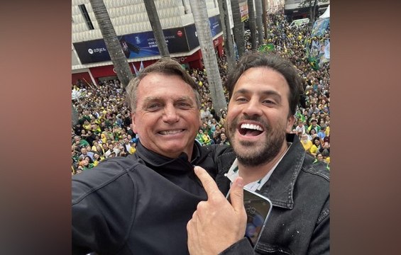 Após ser barrado pelo TSE na disputa pela presidência, Pablo Marçal declara apoio a Bolsonaro