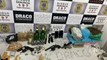 Polícia Civil prende oito investigados e apreende armas e drogas em cidade da Paraíba