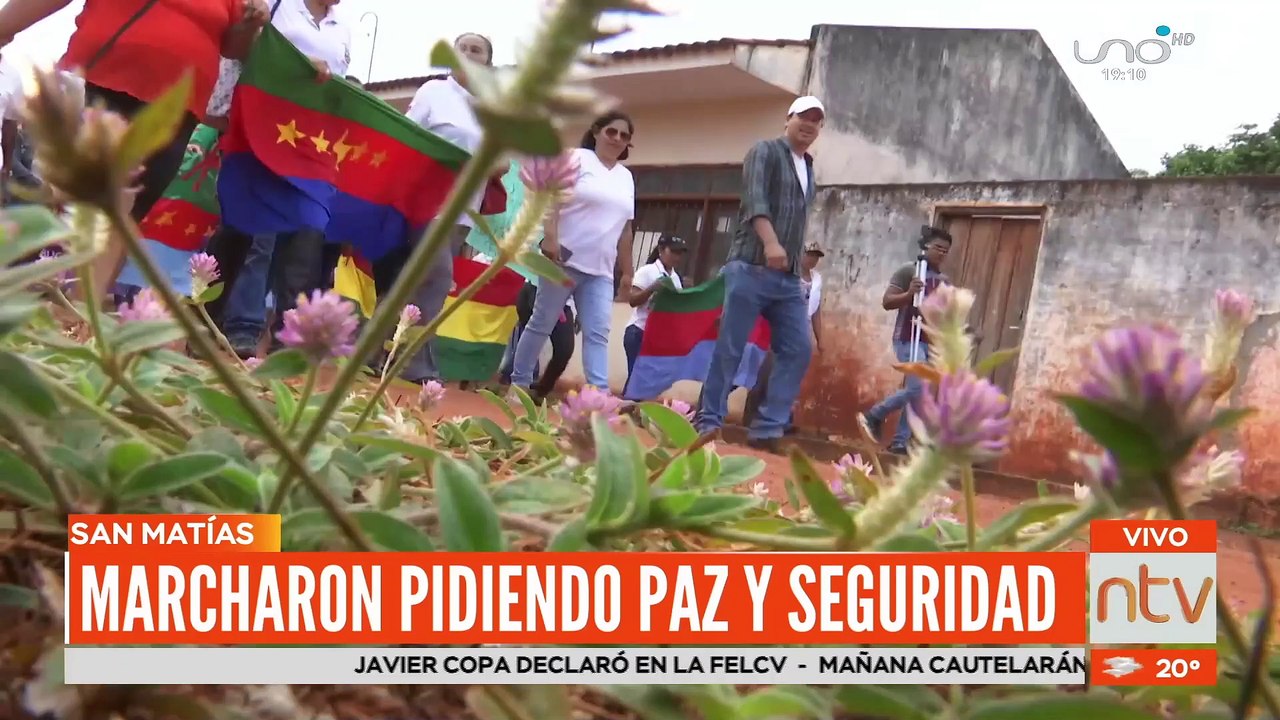 Vecinos en San Matías marcharon pidiendo seguridad