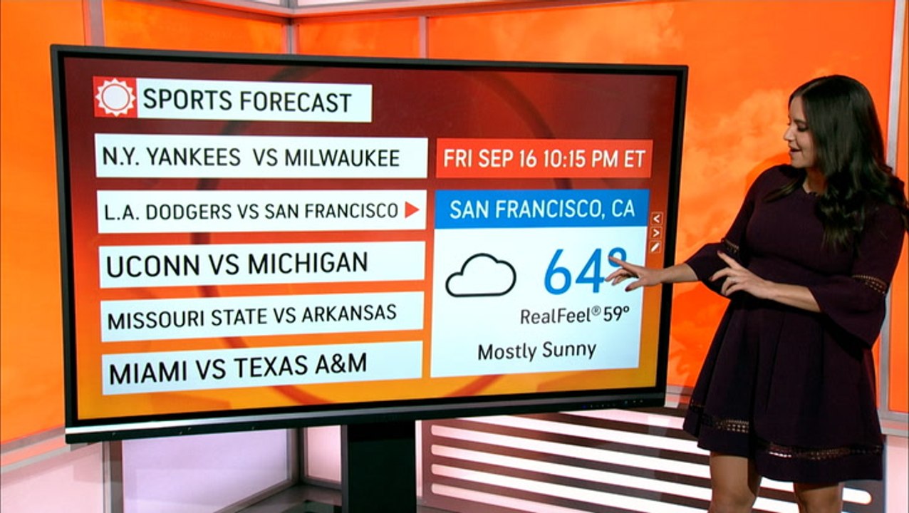 Your weekend sports forecast for Sept. 1617 video Dailymotion