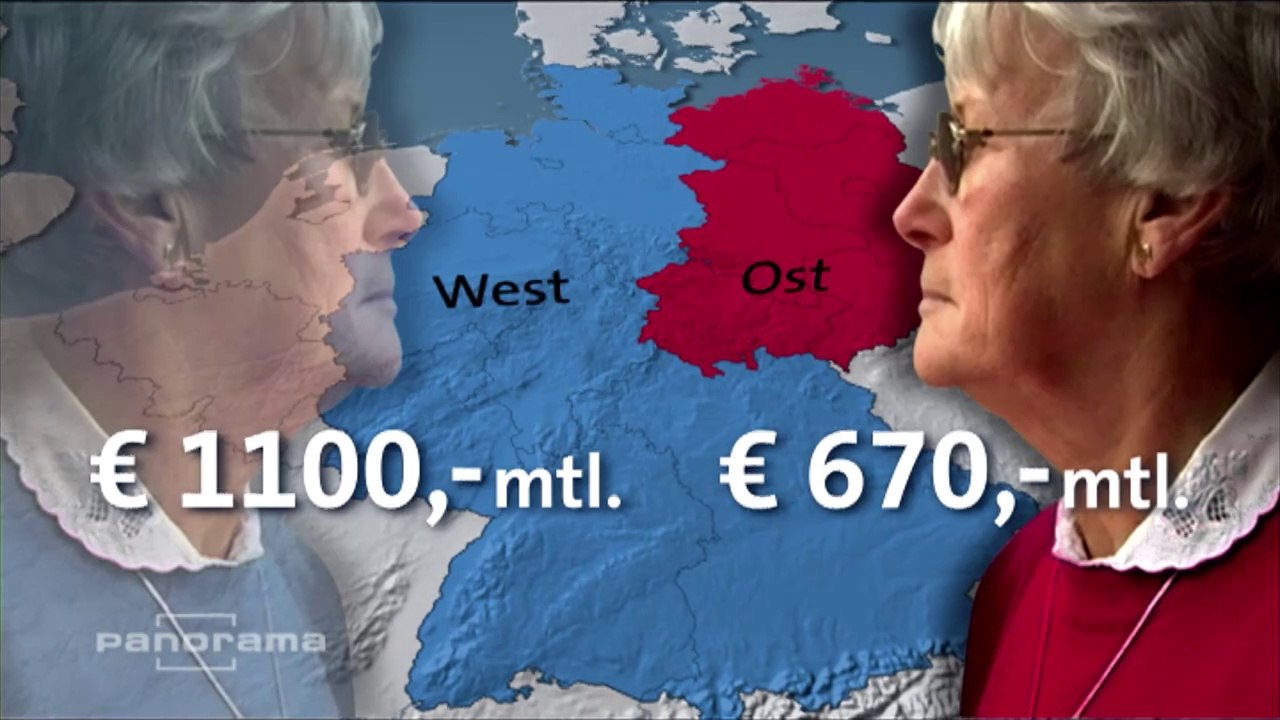 Altersarmut Hunderttausende Frauen sind die Opfer der Einheit