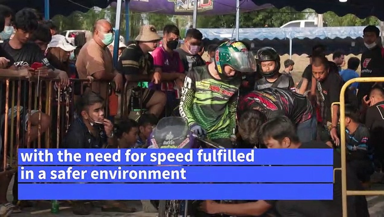 Thai motorbike drag racing kicks back into gear