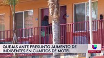 En la ciudad de El Cajon, surge una controversial presencia de indigentes hospedados en diversos moteles de esa ciudad.