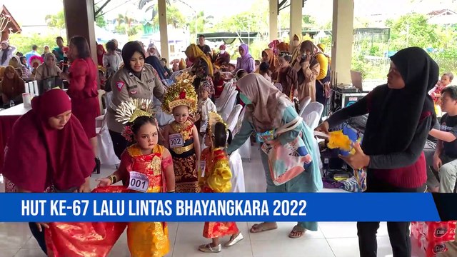 Lomba Fashion Show Talent HUT ke-67 Lalu Lintas Bhayangkara 2022 Polres Trenggalek, Ini Dia Juaranya!