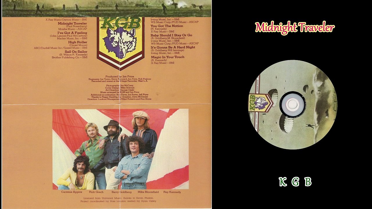 KGB — KGB 1976 (USA, Blues Rock/Soul)