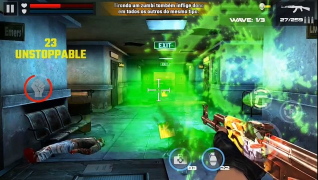 [+16] DEAD TARGET Zombie Péssima lembrança... Zombi gigante, É pé grande zombi!!