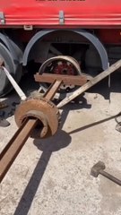 Removing wheelhub in truck ( )  & _HD