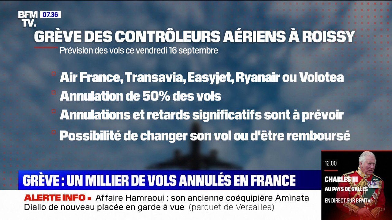 Grève des aiguilleurs : fortes perturbations attendues dans le ciel français ce vendredi