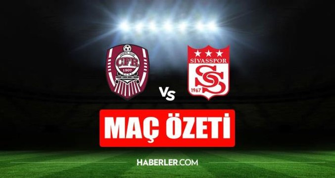 CFR Cluj - Sivasspor maç özeti (VİDEO) CFR Cluj - Sivasspor maç özeti izle! Sivasspor maçı kaç kaç bitti?
