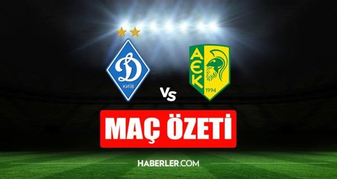 Dinamo Kiev - AEK Larnaca maç özeti (VİDEO) Dinamo Kiev - AEK Larnaca maç özeti izle! Dinamo Kiev maçı kaç kaç bitti?