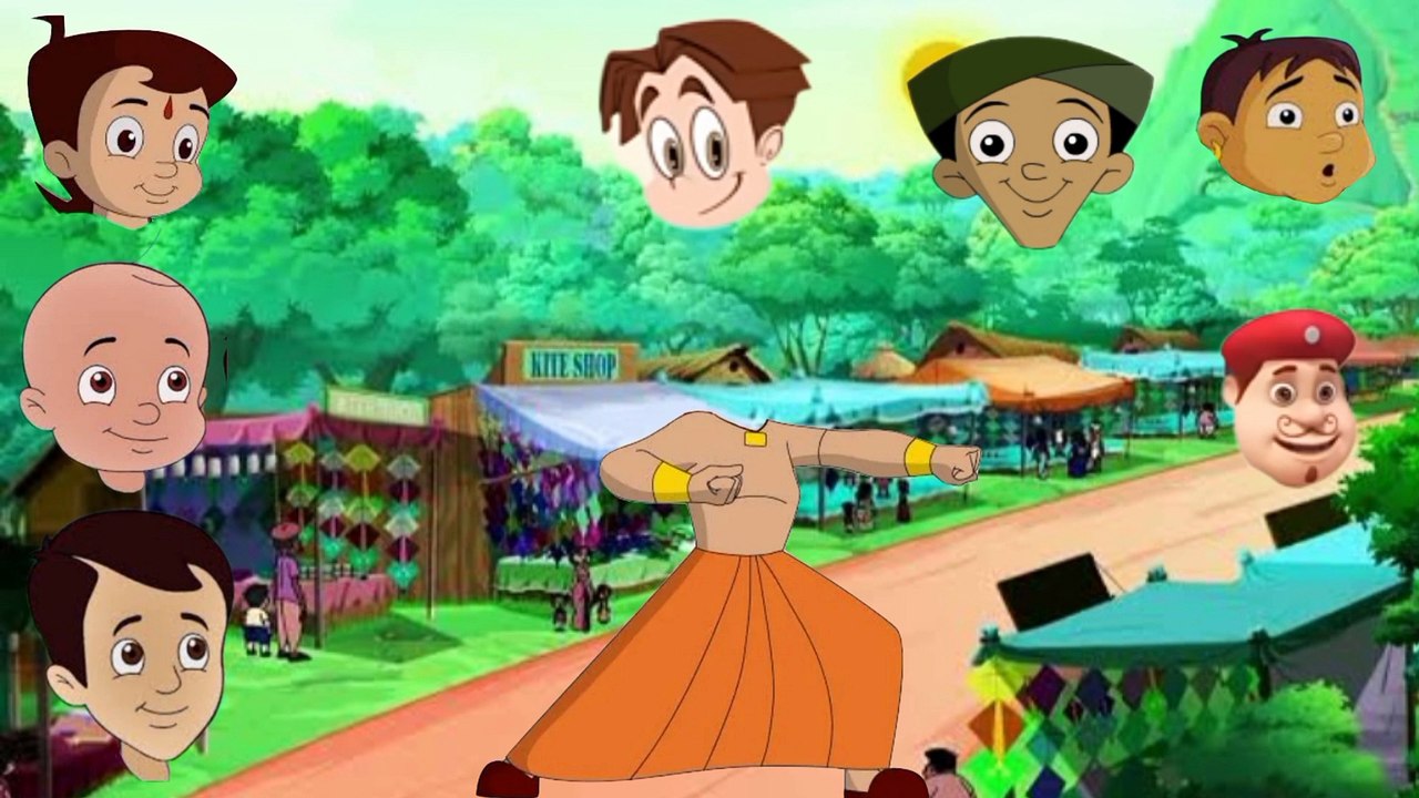 #Chhota Bheem | wrong heads | Non StopComedy videos kinds @puzzle video