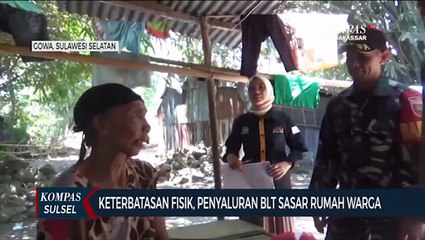 Keterbatasan Fisik, Penyaluran BLT Sasar Rumah Warga