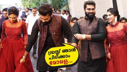 Dr. Robin & Sister: ഡ്രസ്സ് ഞാൻ പിടിക്കാം മോളെ അനിയത്തിയെ സഹായിക്കുന്ന റോബിൻ | *Celebrity