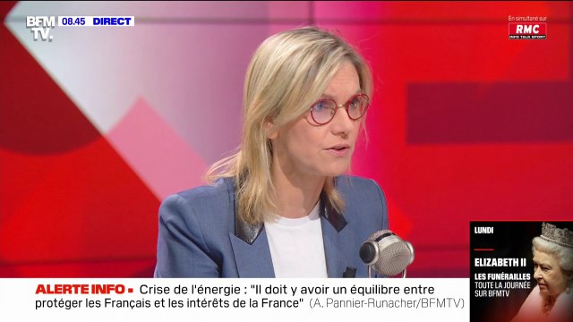 Agnès Pannier-Runacher: Nous devons gérer au mieux cette ressource qui devient rare, avec un plan de sobriété