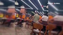 Başakşehir'de restoranda 'masa silme' kavgası: Ortalık savaş alanına döndü