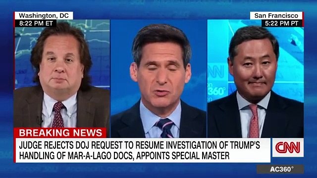 George Conway reacts to Trump's comments on potential indictment