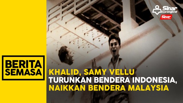 Khalid sahkan foto tular turunkan bendera bersama Samy Vellu