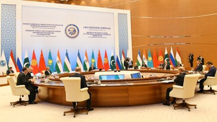Watch: First images of PM Modi joining SCO member states for discussion