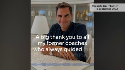 Roger Federer announces his retirement after Laver Cup in London
