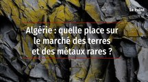 Algérie : quelle place sur le marché des terres et des métaux rares ?