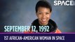 OTD in Space - Sept. 12: Mae Jemison Becomes 1st African-American Woman in Space