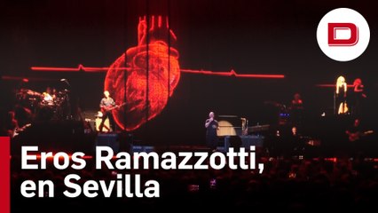 Eros Ramazzotti, por la puerta grande en la plaza de toros de Sevilla