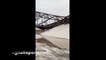 Meteo Puglia, nubifragio a Margherita: crolla il ponte delle saline