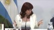 Reaparece en público Cristina Fernández de Kirchner después del intento de asesinato