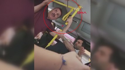 Fatih'te otobüste bıçaklı dehşet