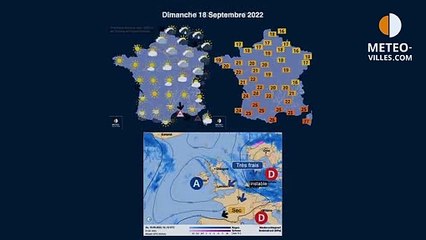 prévisions météo du vendredi 16 septembre 2022