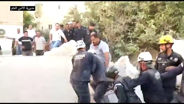 ملاك طفلة رضيعة أفرحت الأردنيين بخروجها سالمة بعد يوم كامل تحت أنقاض مبنى منهار