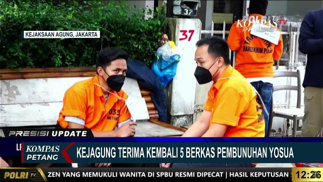 Kejagung Kembali Terima 5 Berkas Perkara Tersangka Pembunuhan Brigadir J