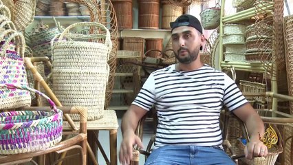 صناعة السلال حرفة تتوارثها عائلة أغيلاس موالد بالجزائر