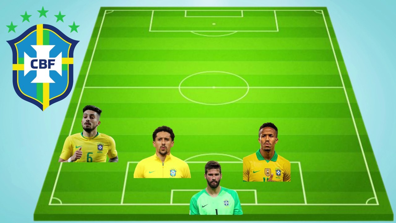 Brazil Potential Lineup with the formation of 4-3-3 for Qatar Fifa Worldcup 2022 - Neymar