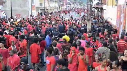 Vidé du mardi gras à Cayenne