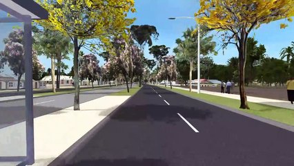 Futur axe Balata-Progt 3D (version couloir de bus axial)